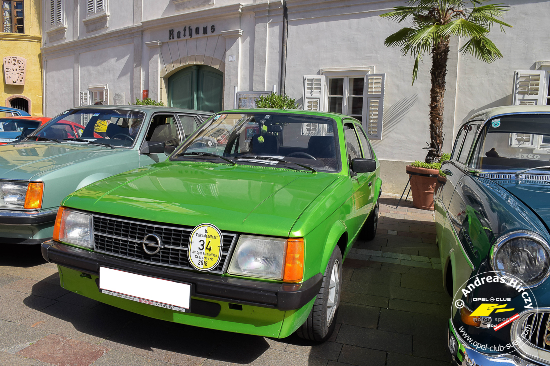 5. Alt-Opel Vulkanlandfahrt des Alt-Opel Stammtisch Steiermark in Bad Radkersburg