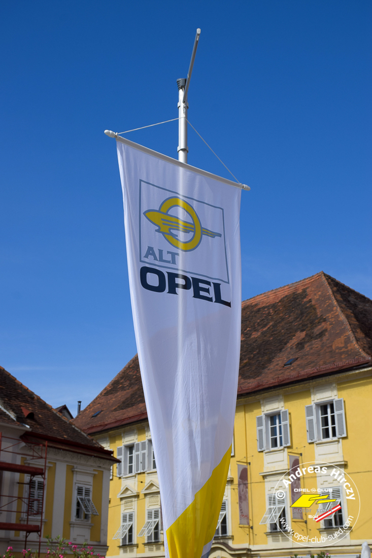 5. Alt-Opel Vulkanlandfahrt des Alt-Opel Stammtisch Steiermark in Bad Radkersburg